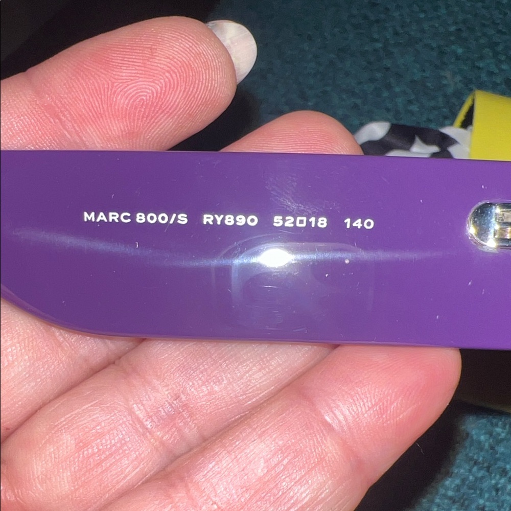 Marc Jacobs Dark Purple The Sunglasses!! These are soooo good! - Picture 3 of 5